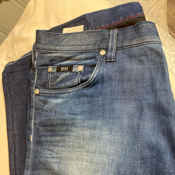 Mens Pants-Hugo Boss Stretch Pants - Picture 3 of 10